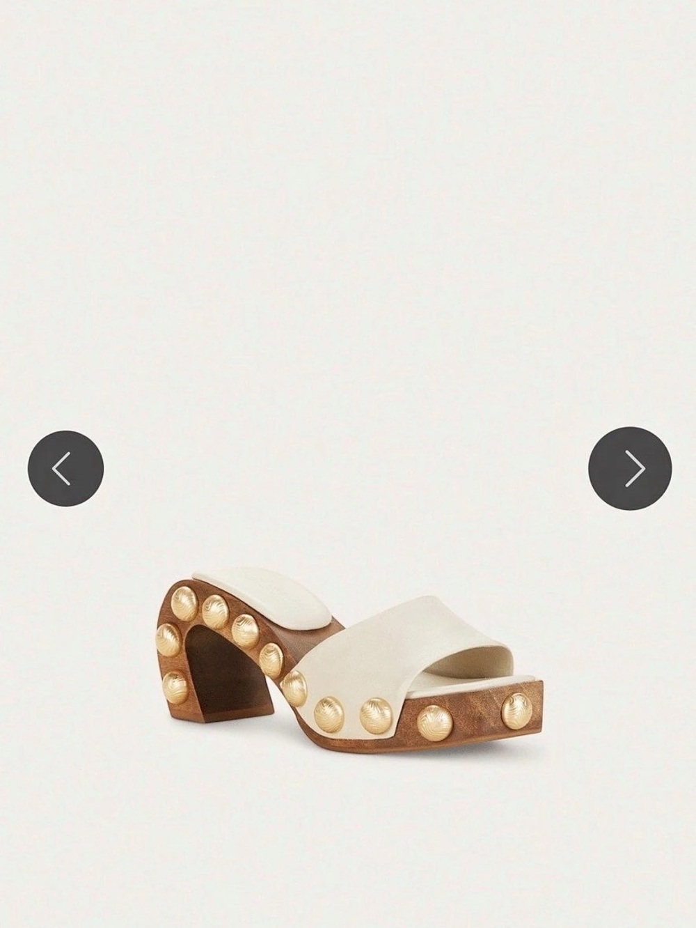 Cult Gaia - Devora Sandal White (New in box)